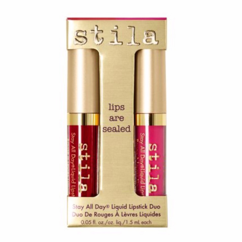 NEW Stila Stay all day liquid lipstick duo